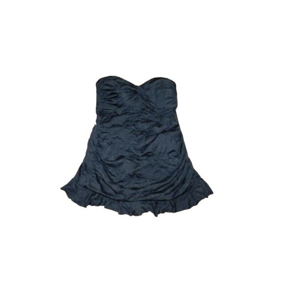 ABS Size 8 Black Skirted Style One Piece Swimsuit Swim - Picture 2 of 2